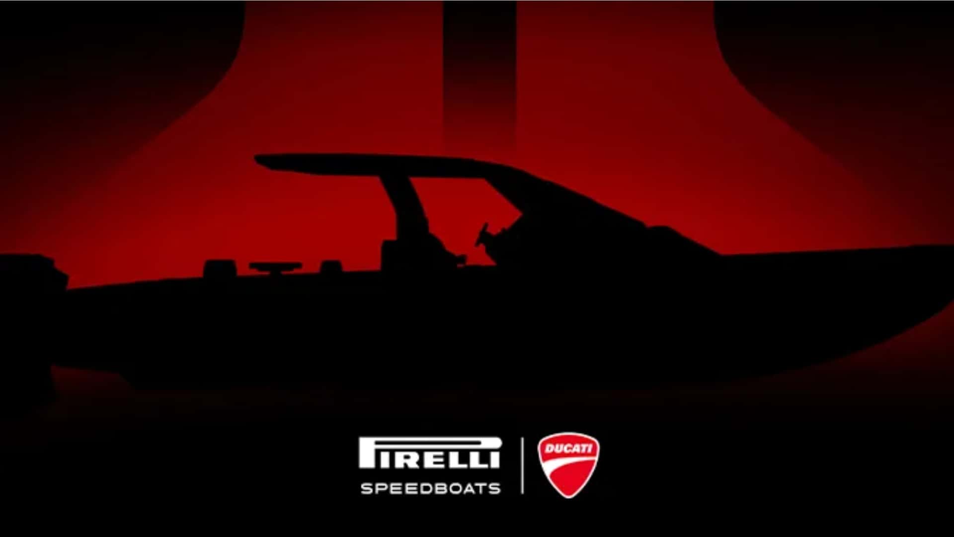 Ducati Partnered With Pirelli To Build a Speedboat