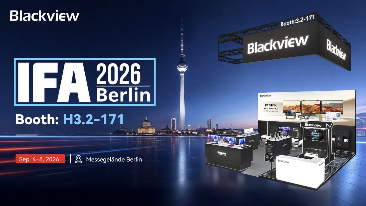 IFA 2026: Blackview Showcases Rugged Phones, Tablets, PCs & AI Wearables