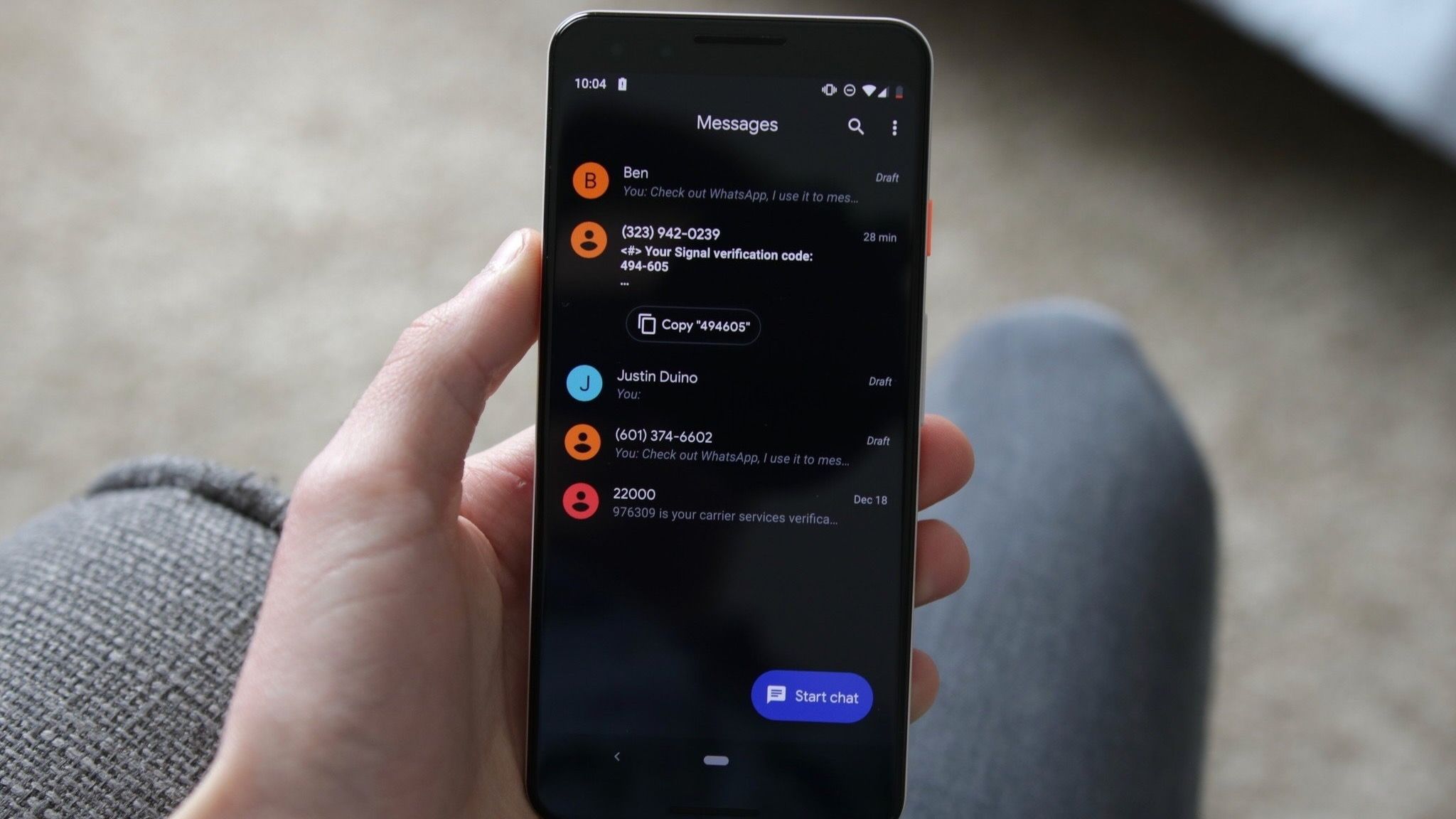 Google Messages gets a major gesture and menu refresh