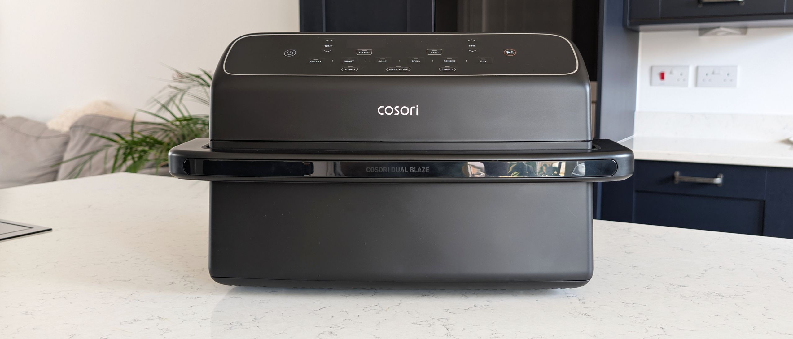 The Cosori Dual Blaze Twinfry Compact is much more than just an air fryer — it’s packed with cooking features, and very reasonably priced.