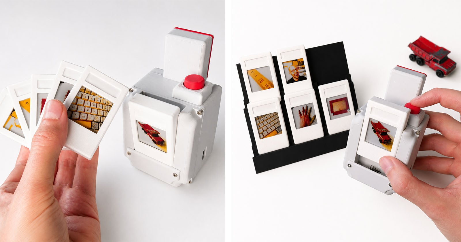 Super-Cool DIY Digital Instant Camera ‘Prints’ Photos On Reusable Cartridges