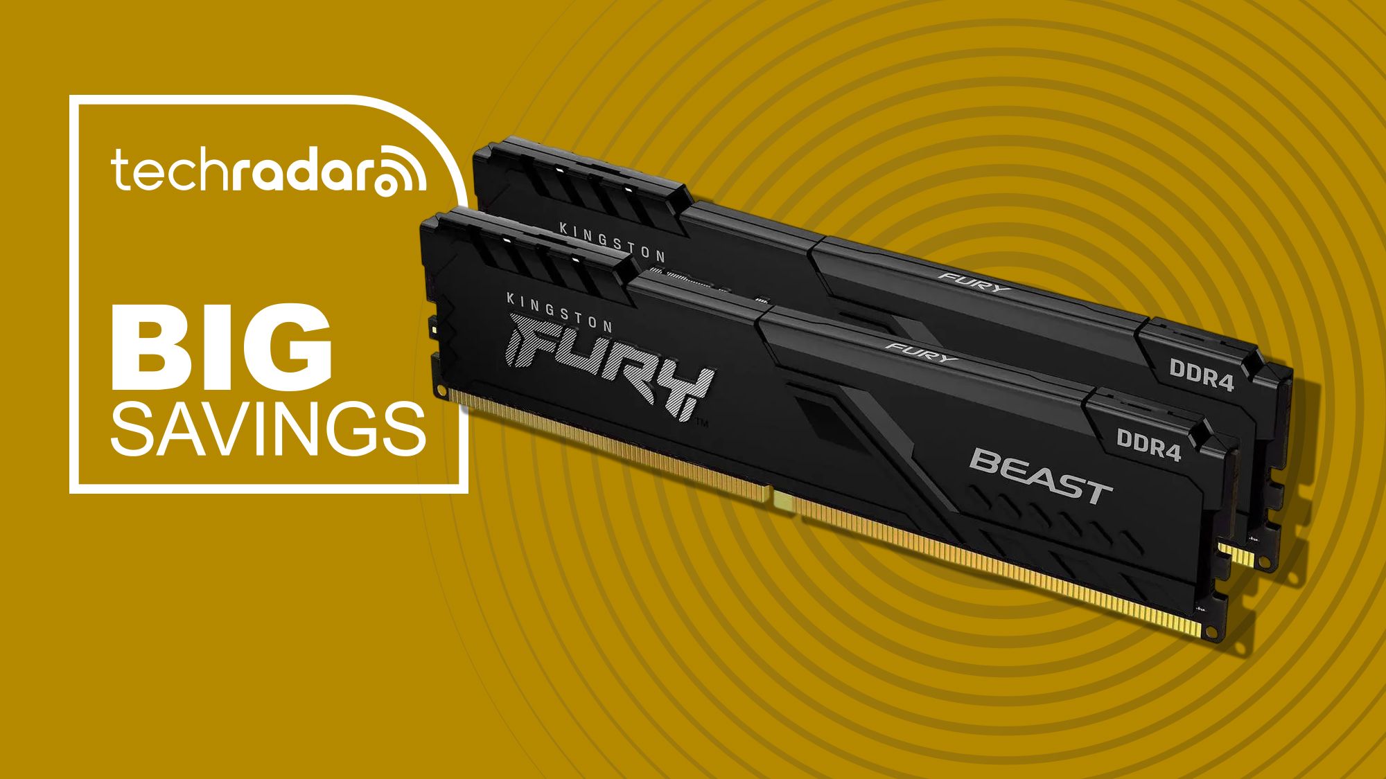 32GB Kingston Fury DDR4 RAM hits nearly half price in Labor Day sale