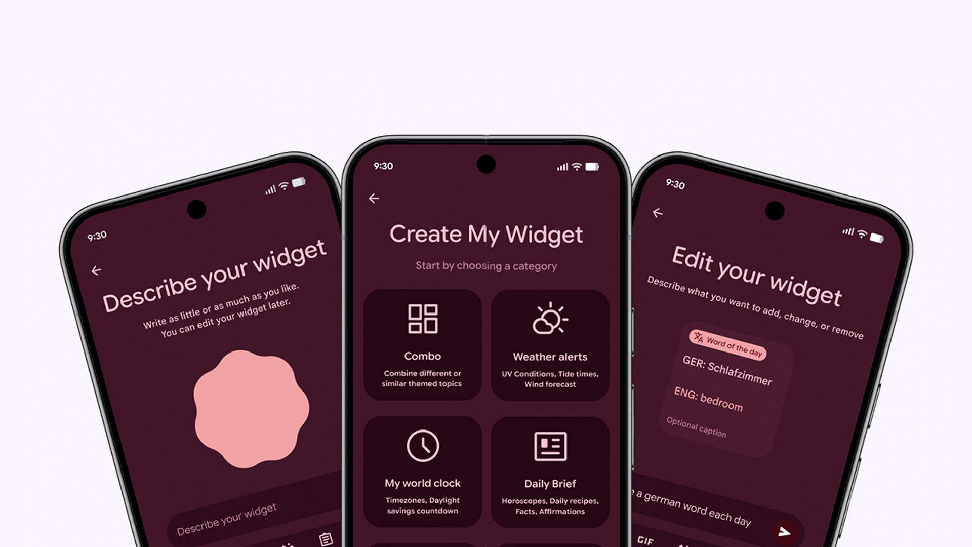 This is how Google’s ‘Create My Widget’ app will work on Android and Googlebook OS