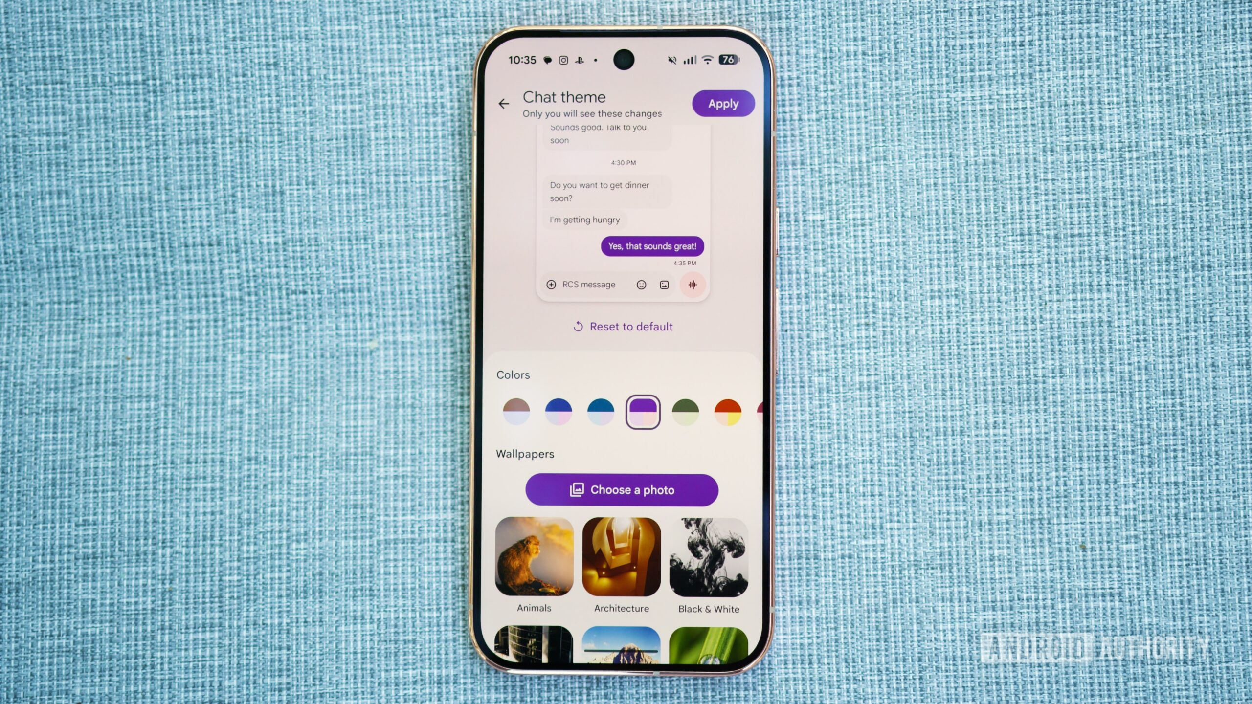 Fun or pointless? Google Messages chat themes divide readers in poll