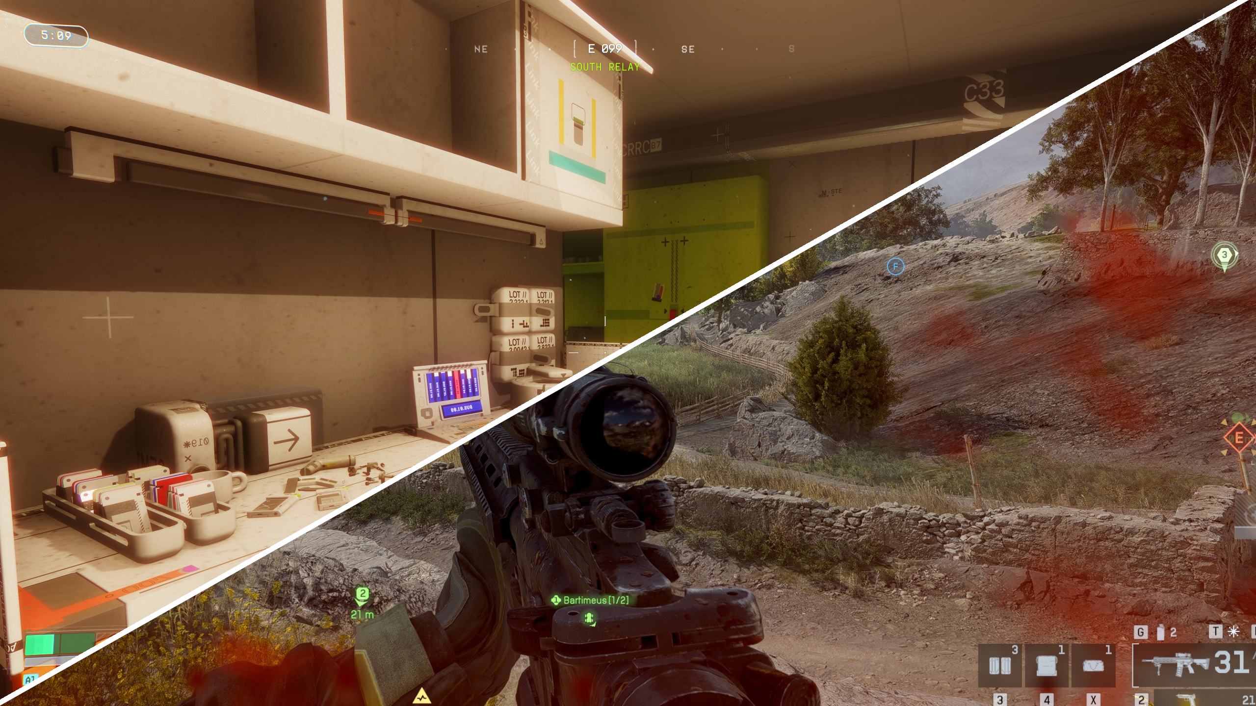 Chromatic aberration vs blood/dirt: which is worse in games?