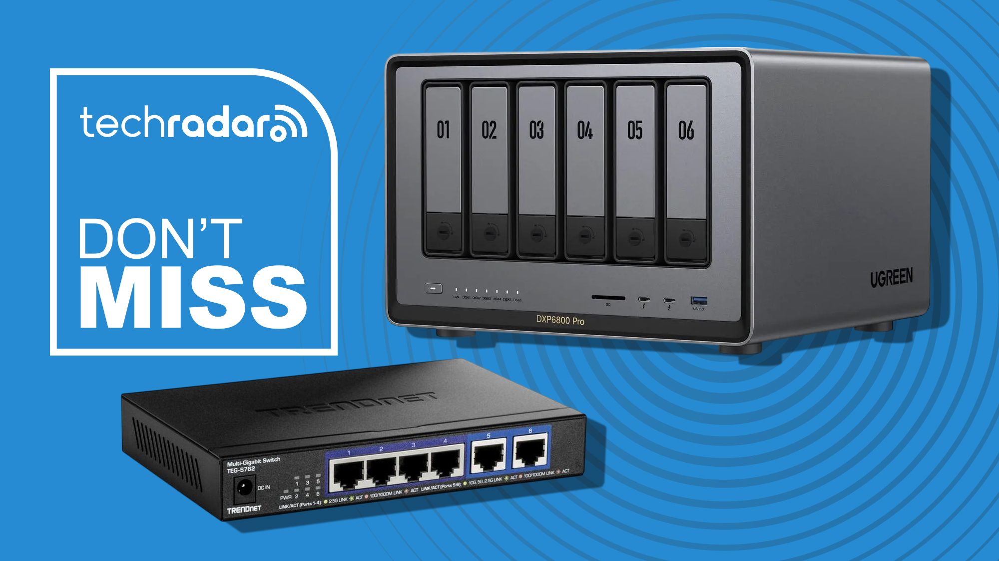 Buying Ugreen’s DXP6800 Pro NAS? Add this $92 TRENDnet 10GbE switch