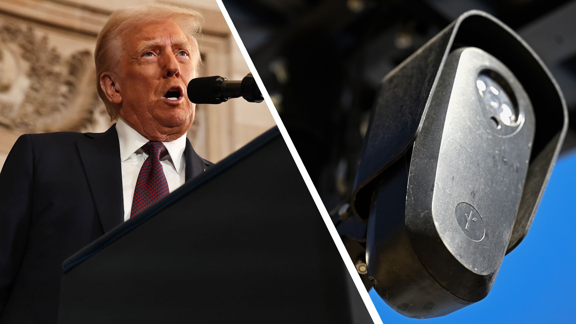 ‘I like them’: Trump backs Flock license plate cameras, but survey reveals 47% of US public opposes them as three police officers are arrested for alleged ‘misuse’
