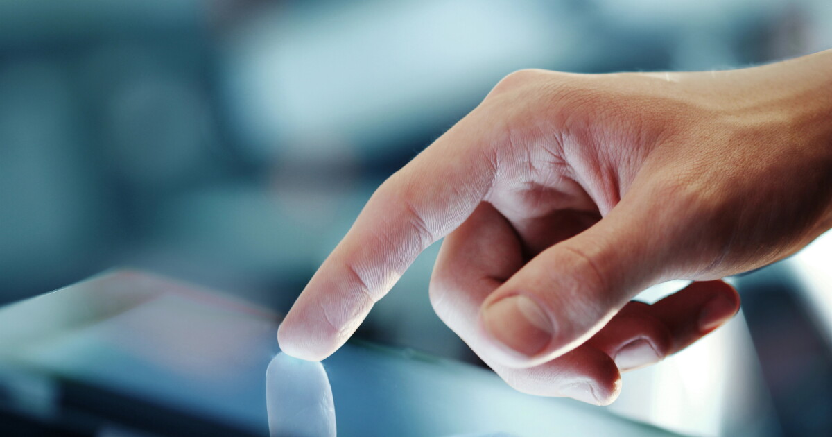 Super-simple interface replaces a touchscreen with PVC and printer toner