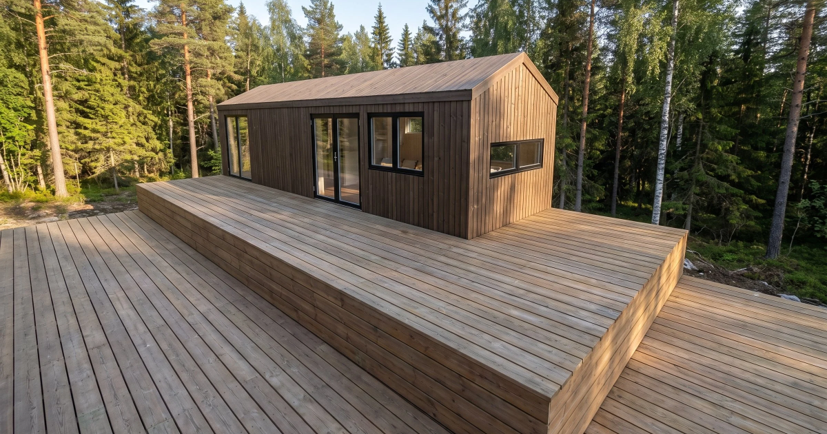 Apartment-like tiny house provides spacious comfort on a single level