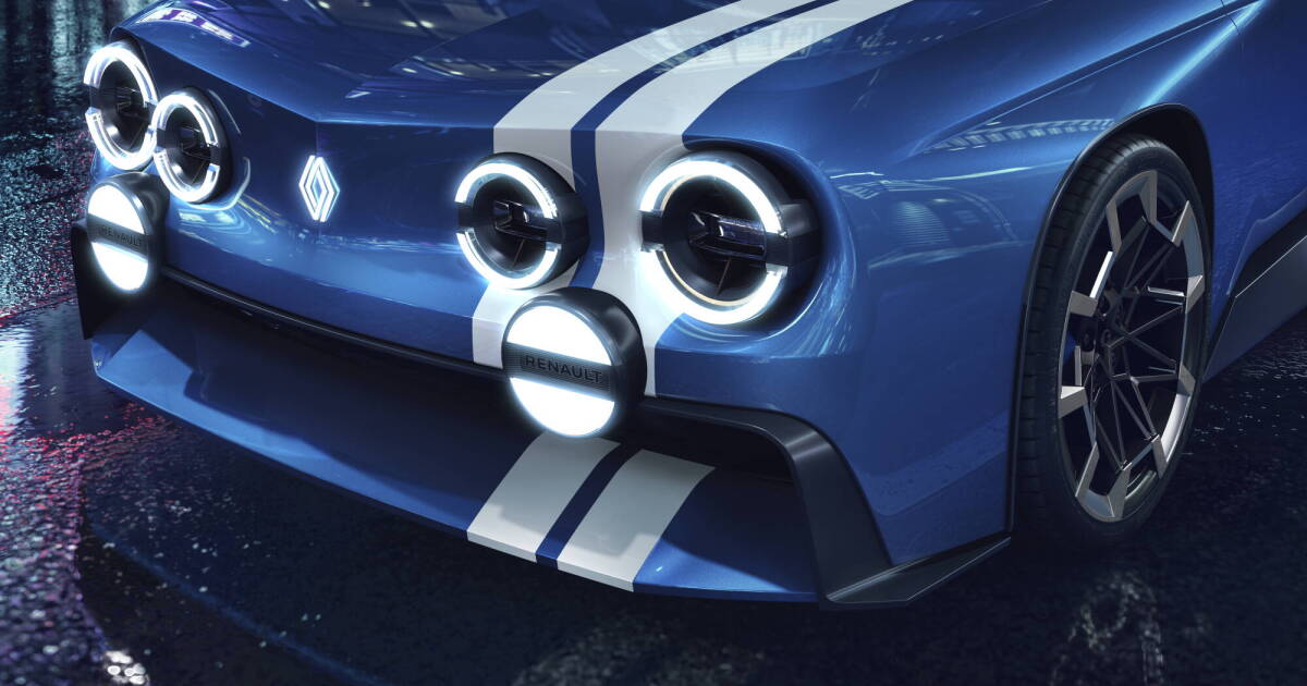 Gorgeous retro rally concept reinvents a legendary piece of wizardry