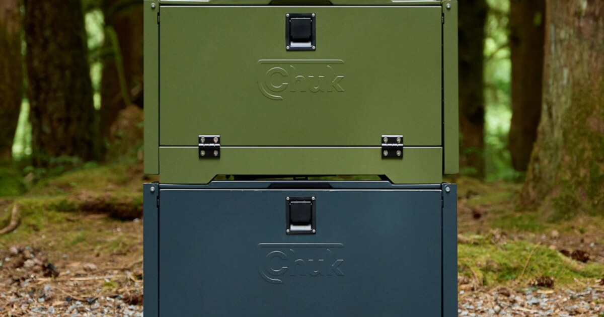 16-sec stackable camp box jumping-jacks into a solo or group cookery
