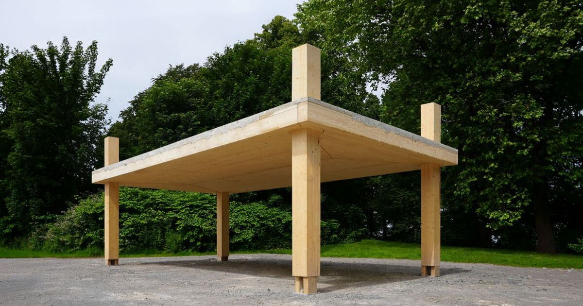 Super-strong wood-based floor slabs rival reinforced concrete