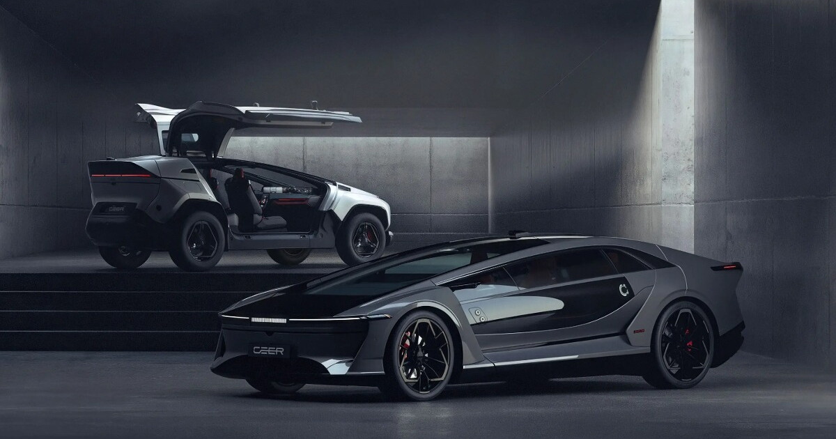 Wedged glass & huge wings: Saudi Arabia’s 1st EV brand makes a stir