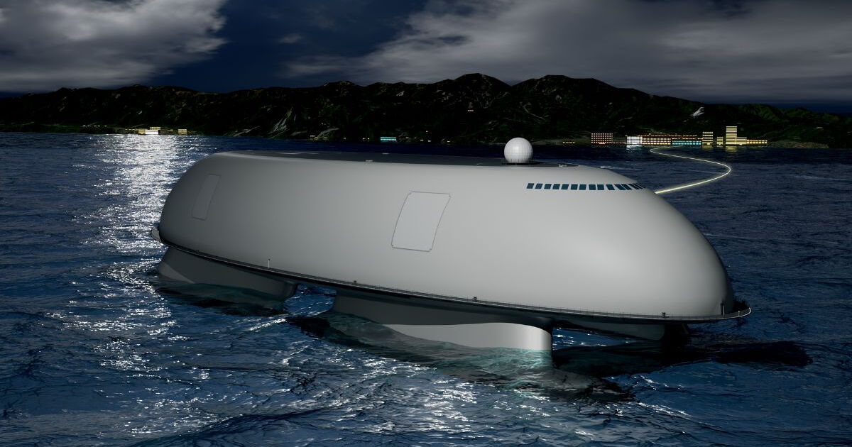 Floating data center would provide water and electricity to 32,000 homes