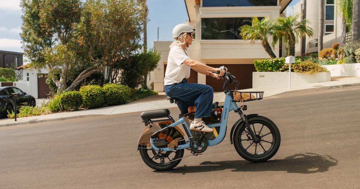 Segway cargo hauler brings automotive tech to the ebike world