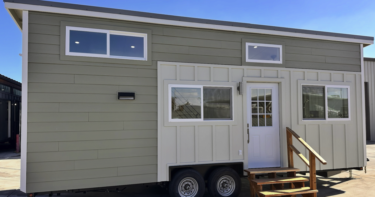 Two-person tiny house is well-equipped for permanent life on wheels
