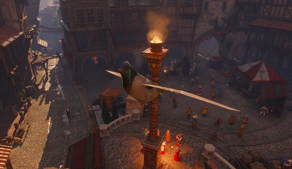 Don’t Worry, The Witcher 3 Remastered Still Has Low-Poly Pigeons and This Time, They’re Path Traced
