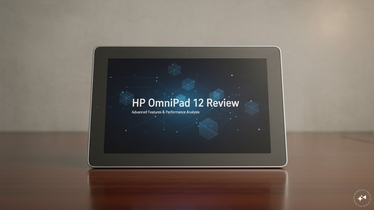 HP OmniPad 12 review: A tablet that wants to be your laptop – CNBC TV18