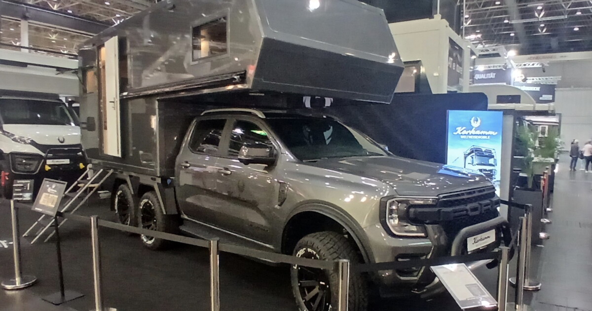 6-wheel Ford Ranger Super Duty RV is pure excess, but not for Americans