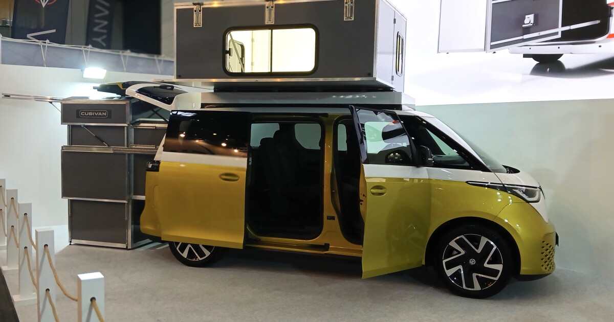 Wild origami camper cube seizes command of your van to make it livable