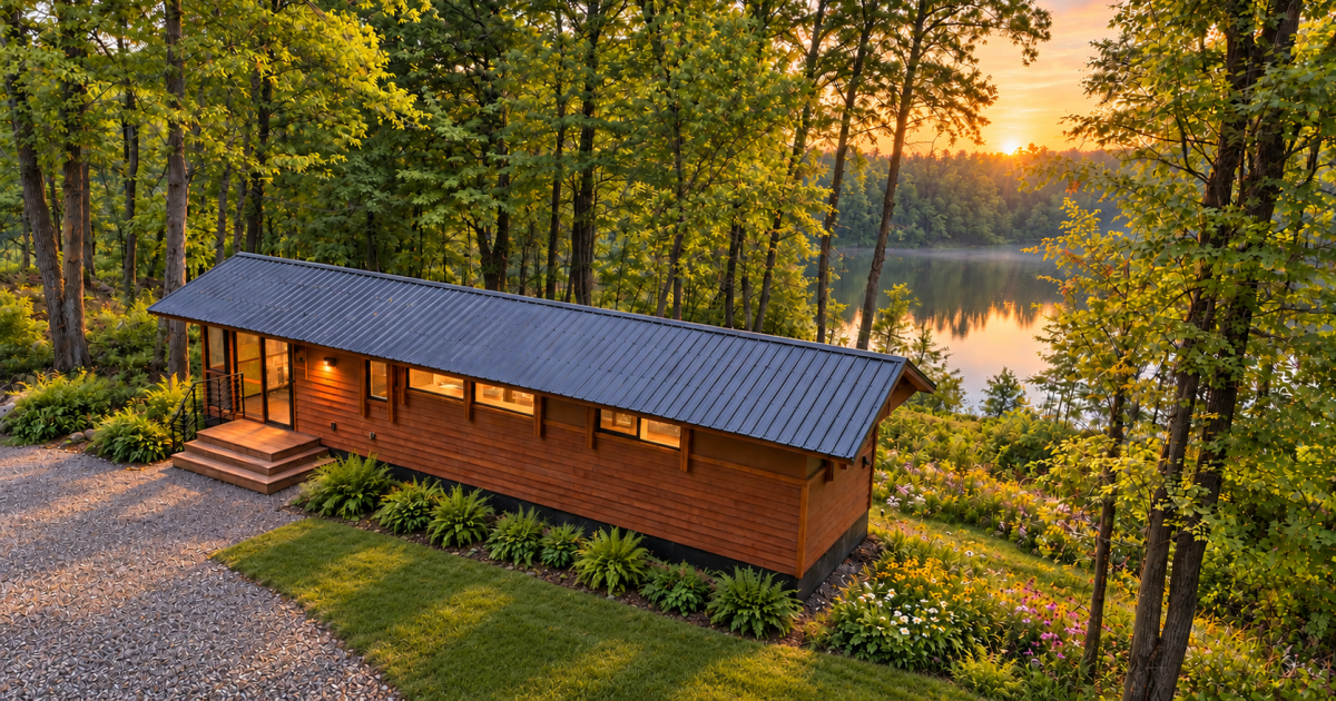 XL tiny house spreads out for maximum comfort on a single floor