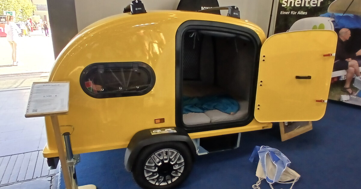 Tiny, sub-$10K camper pod builds rep as world’s cutest teardrop