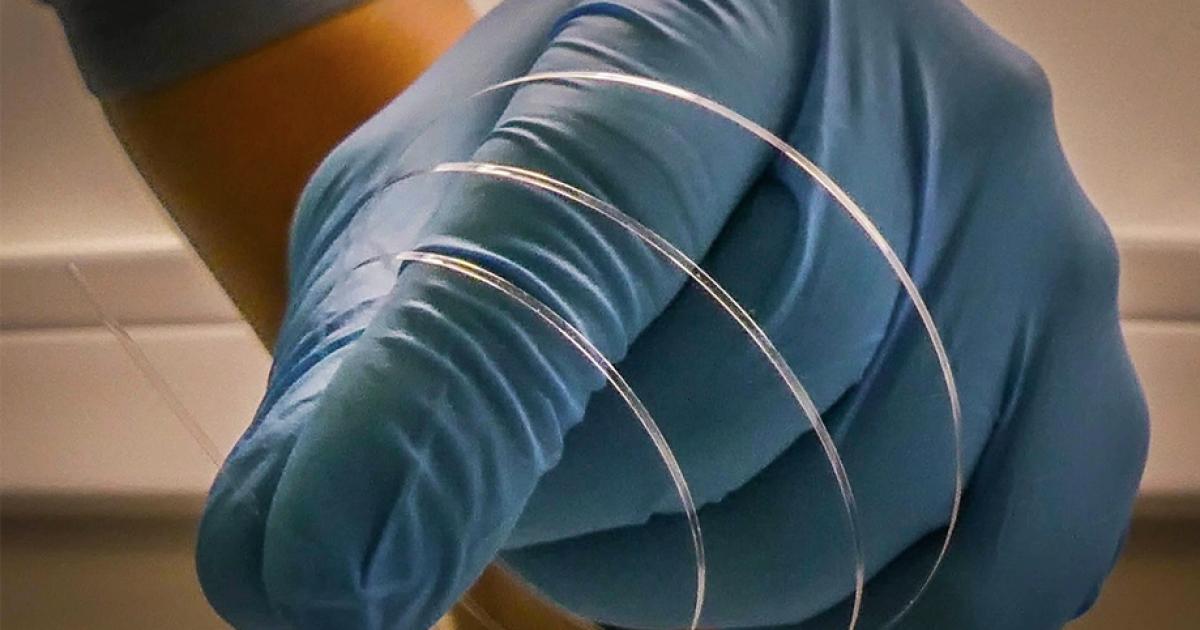 Flat optical fiber shows superior sensing capabilities