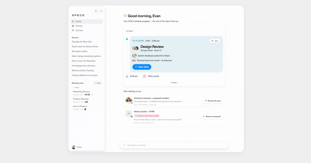 Snap announces Specs Intelligence app for iPhone and Mac, cellular variant of Specs – 9to5Mac