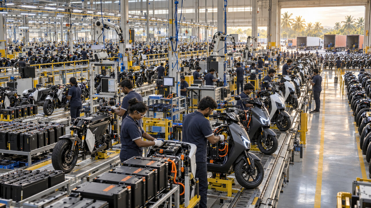 Indian Electric Motorcycle Manufacturer Expands After Demand Surge, Plans New Factory with Capacity for Up to 500,000 Vehicles Annually