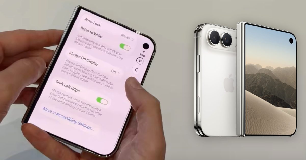 iPhone Duo can add fake bezel to the outside screen for better case compatibility – 9to5Mac