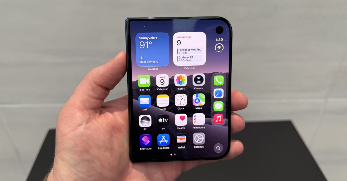 Hands-on with the foldable iPhone Duo [Gallery] – 9to5Mac