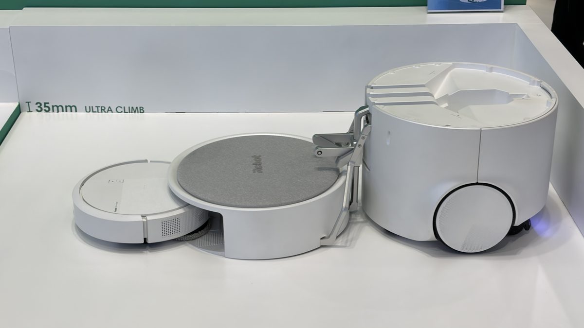 iRobot Built a Transformer Vacuum That Deploys a Mini-Me to Clean Under Your Couch