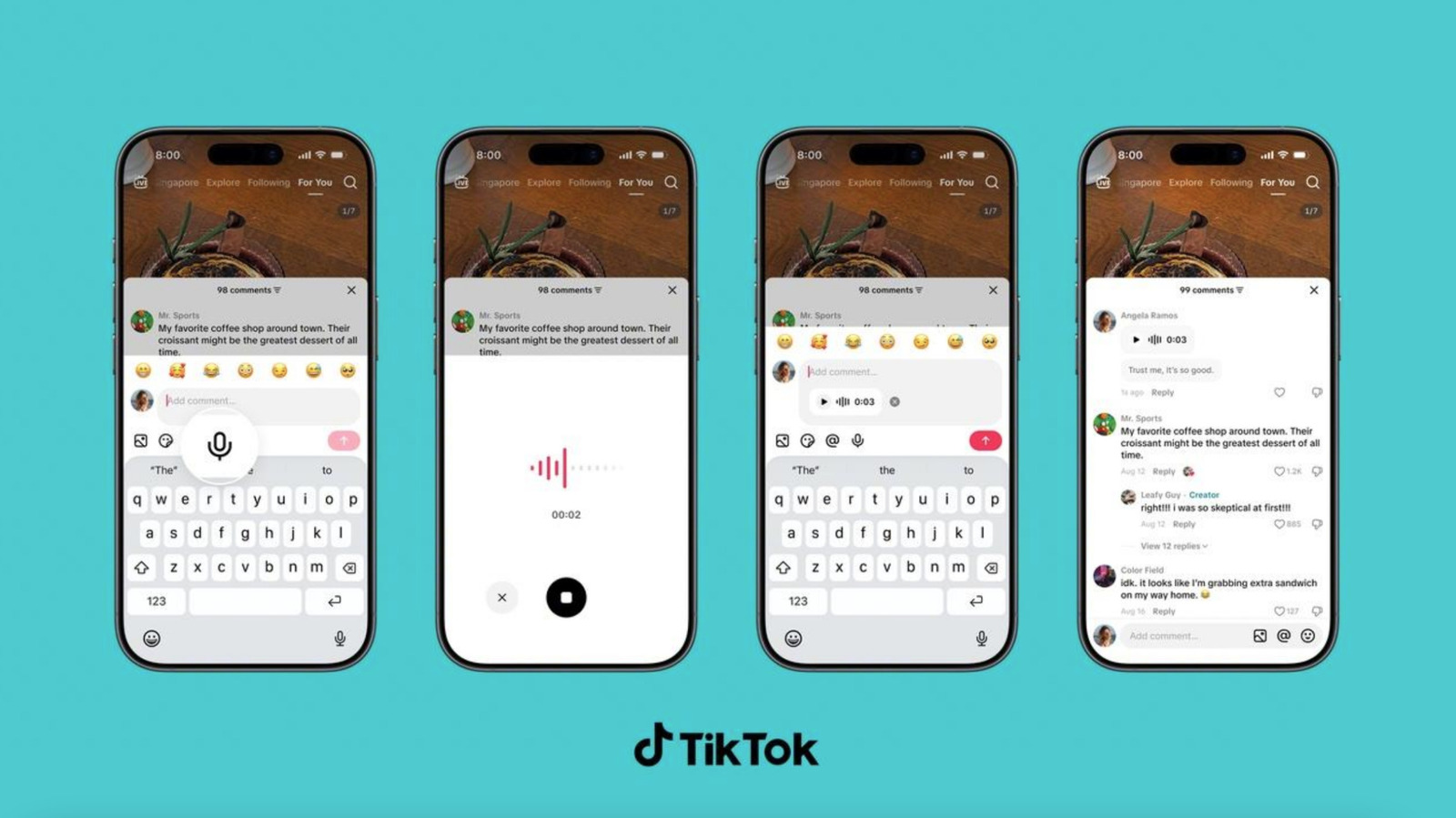 TikTok introduces voice comments and simplified polls – Engadget