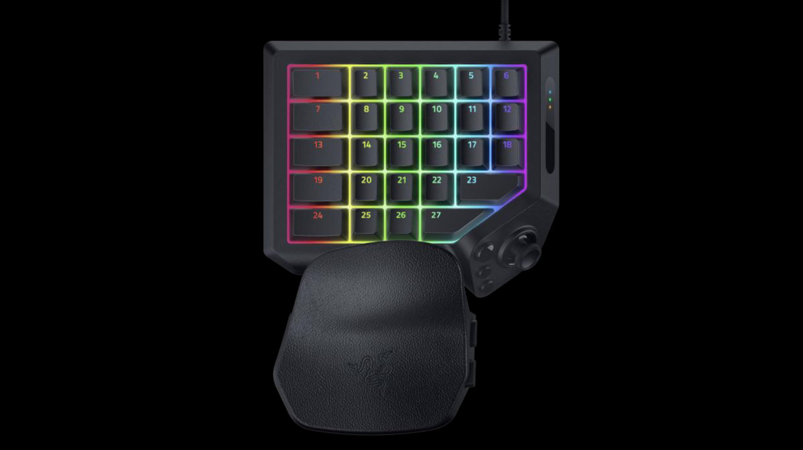 Razer refreshes the one-handed Tartarus Pro keyboard with improved switches – Engadget