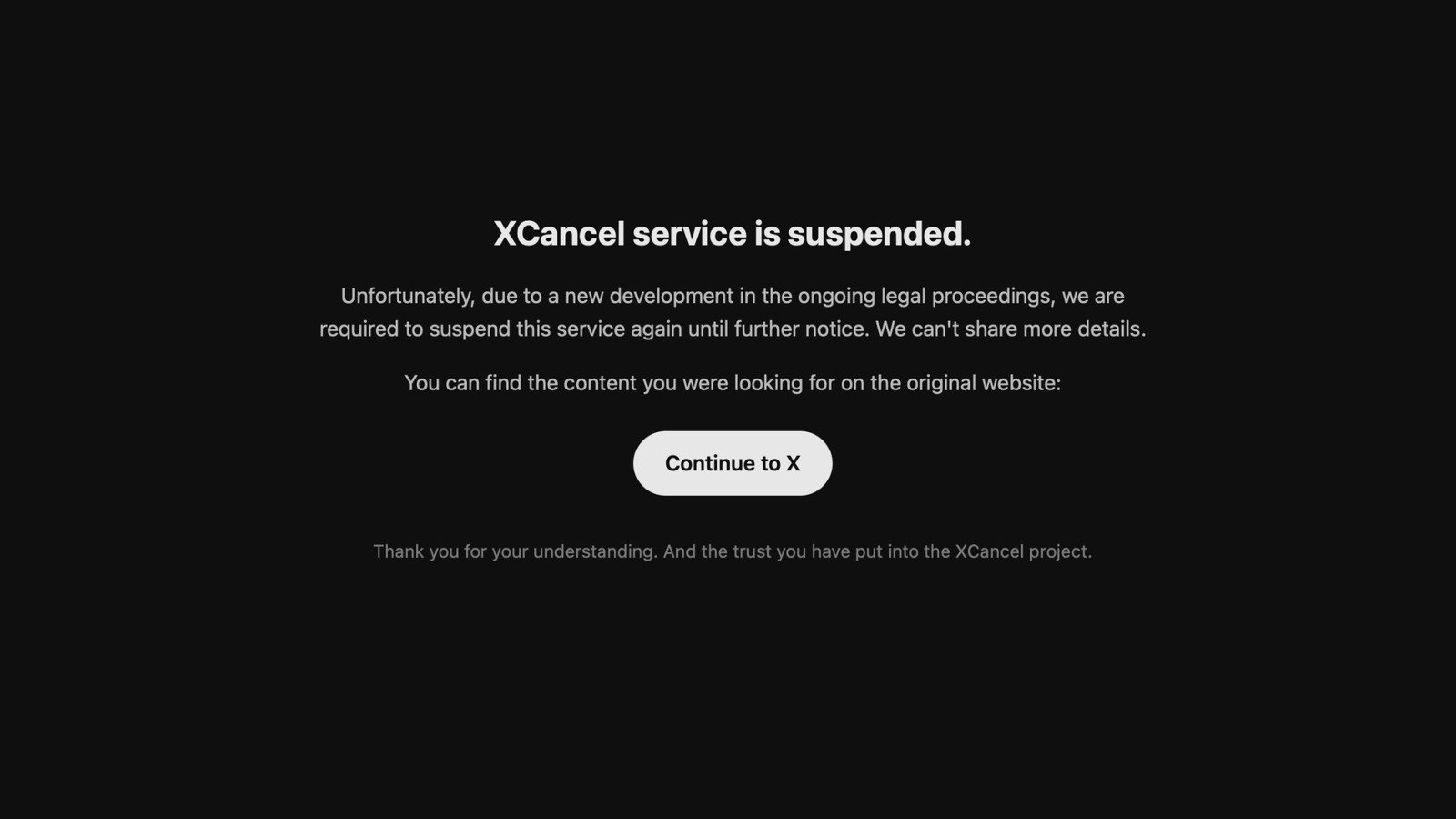 X-viewing services Nitter and XCancel shut down after threats of legal action – Engadget