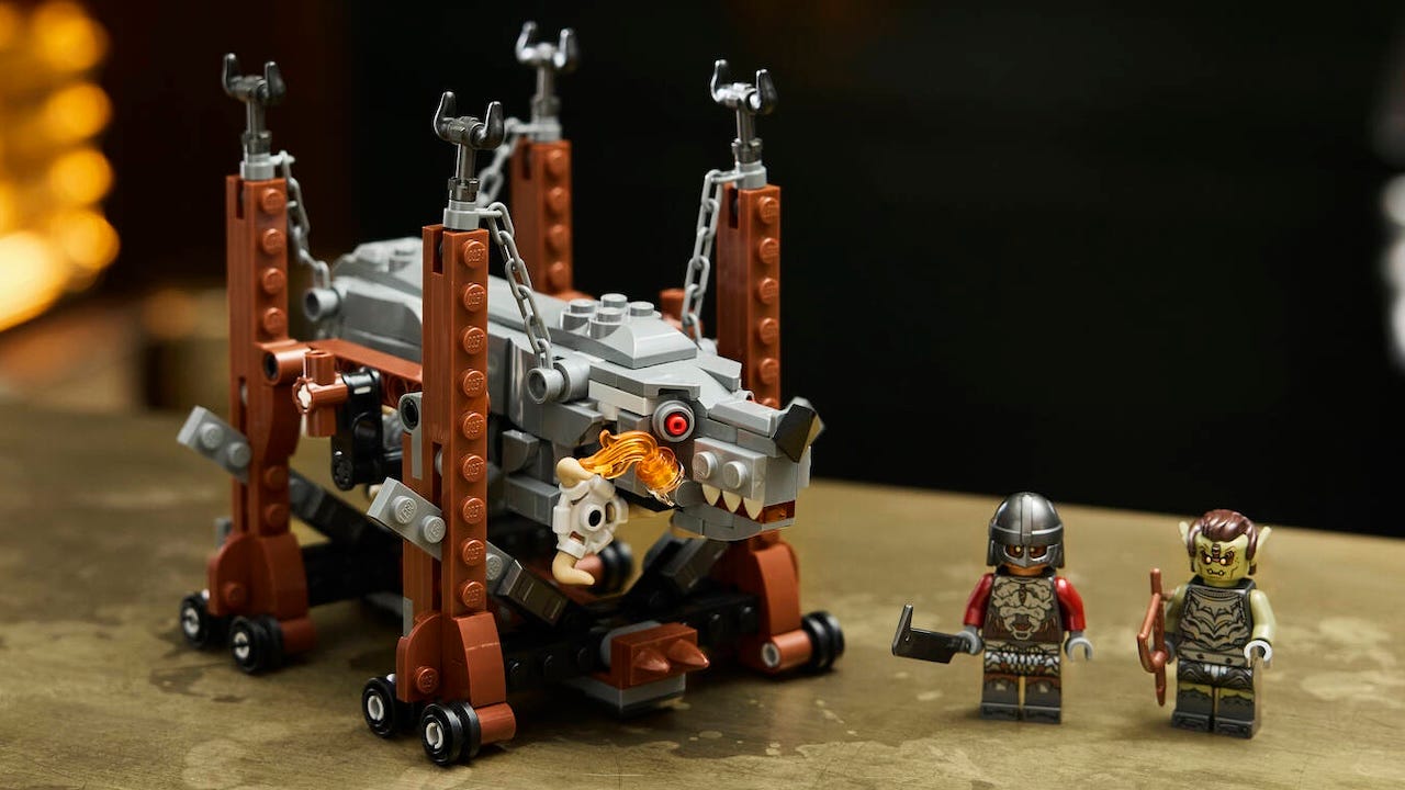 The Grond Battering Ram LEGO Set Is Free When You Buy LEGO Lord of the Rings Minas Tirith