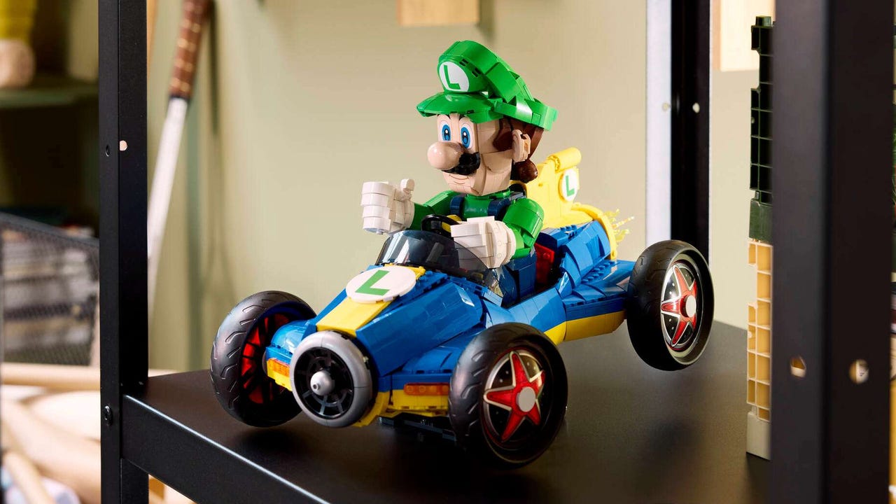 Walmart’s Bricktember Sale Includes a Nearly $30 Discount on the LEGO Mario Kart Luigi & Mach 8 Set, Dropping It to Its Lowest Price Yet There