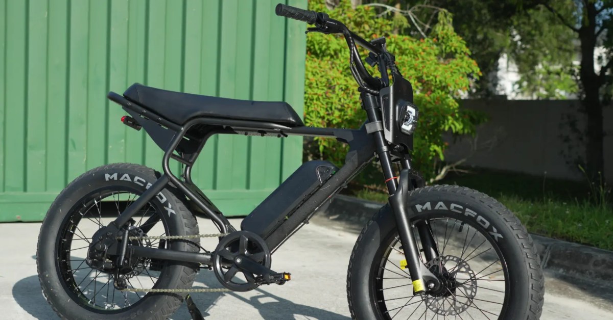 Macfox X1S e-bike review: More mini-moto than bicycle, yet still street legal