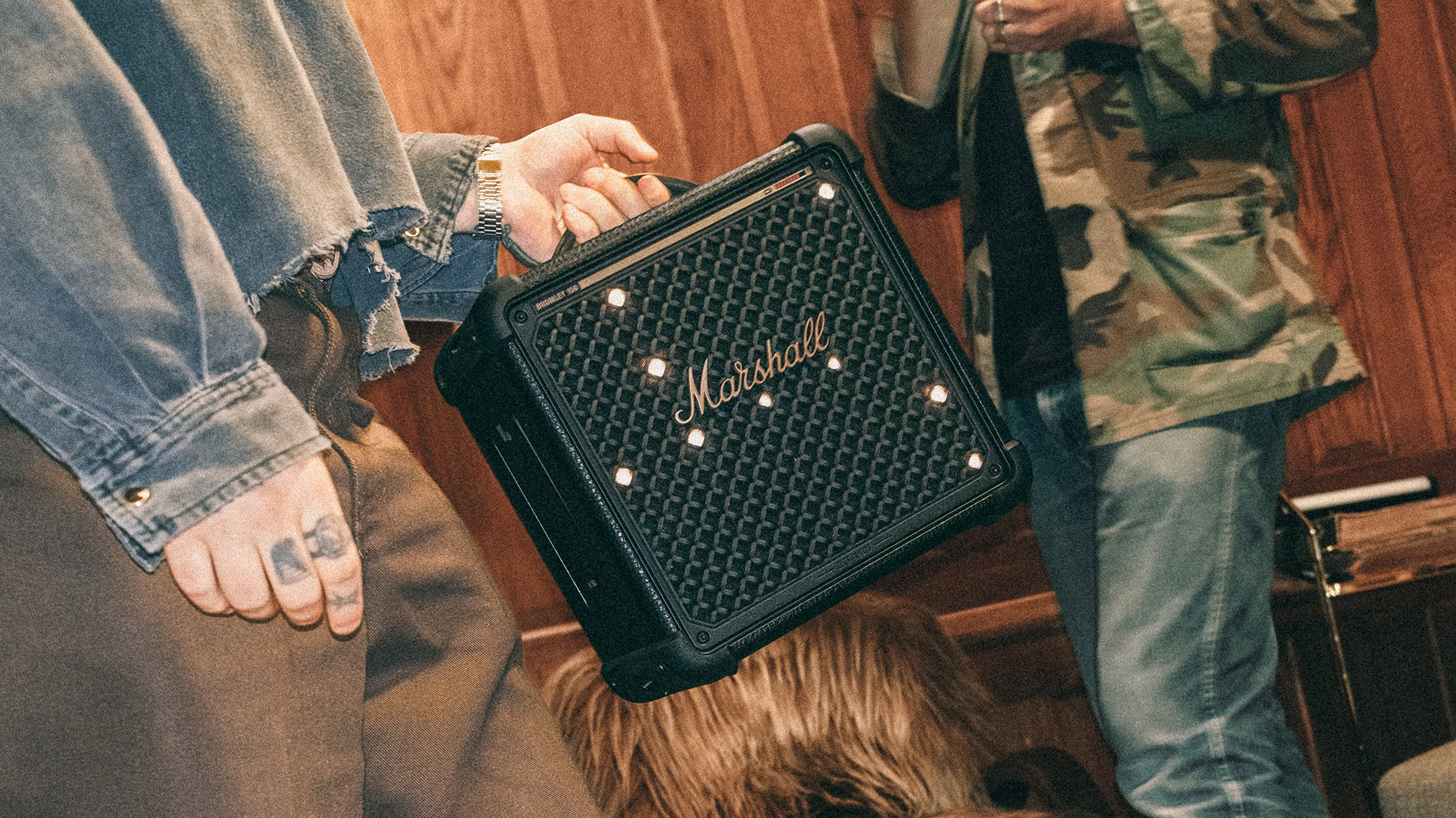 Marshall’s new Bromley 150 party speaker offers 40 hours of playback and is actually ‘portable’