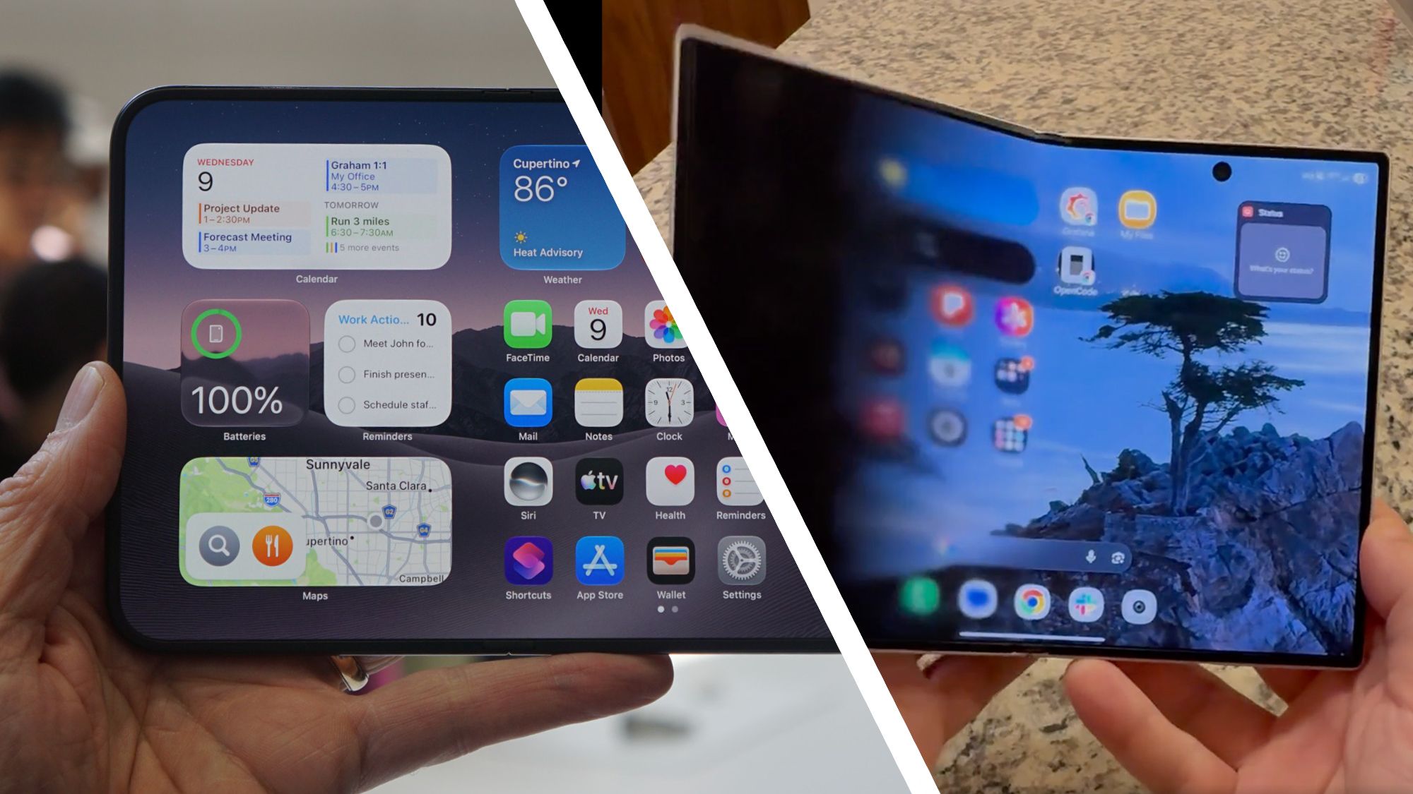 Redditors are praising this ‘awesome’ hack that brings the iPhone Duo’s clever folding animation to the Samsung Galaxy Z Fold 8
