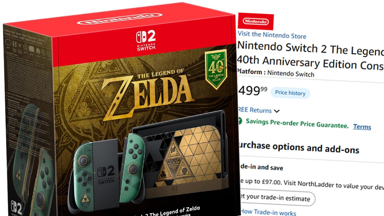 Amazon Has Started Charging Well Above RRP for New Highly Anticipated Nintendo Game Preorders in the UK, With No Clear Explanation Why