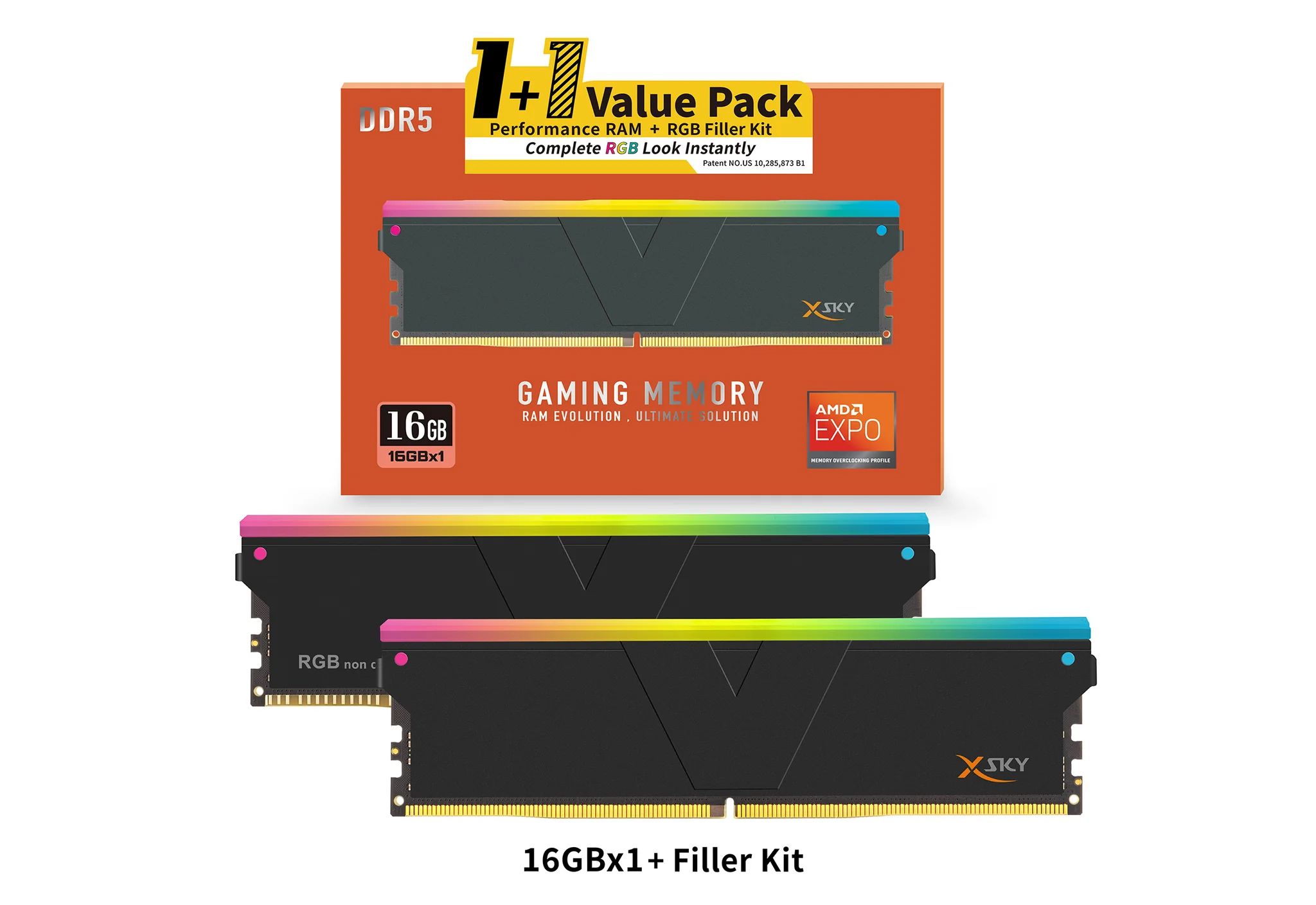 Fake DDR5 memory kits now on sale starting at $43 — V-Color sells 0GB dummy modules and single-stick memory kits with a fake stick for $300