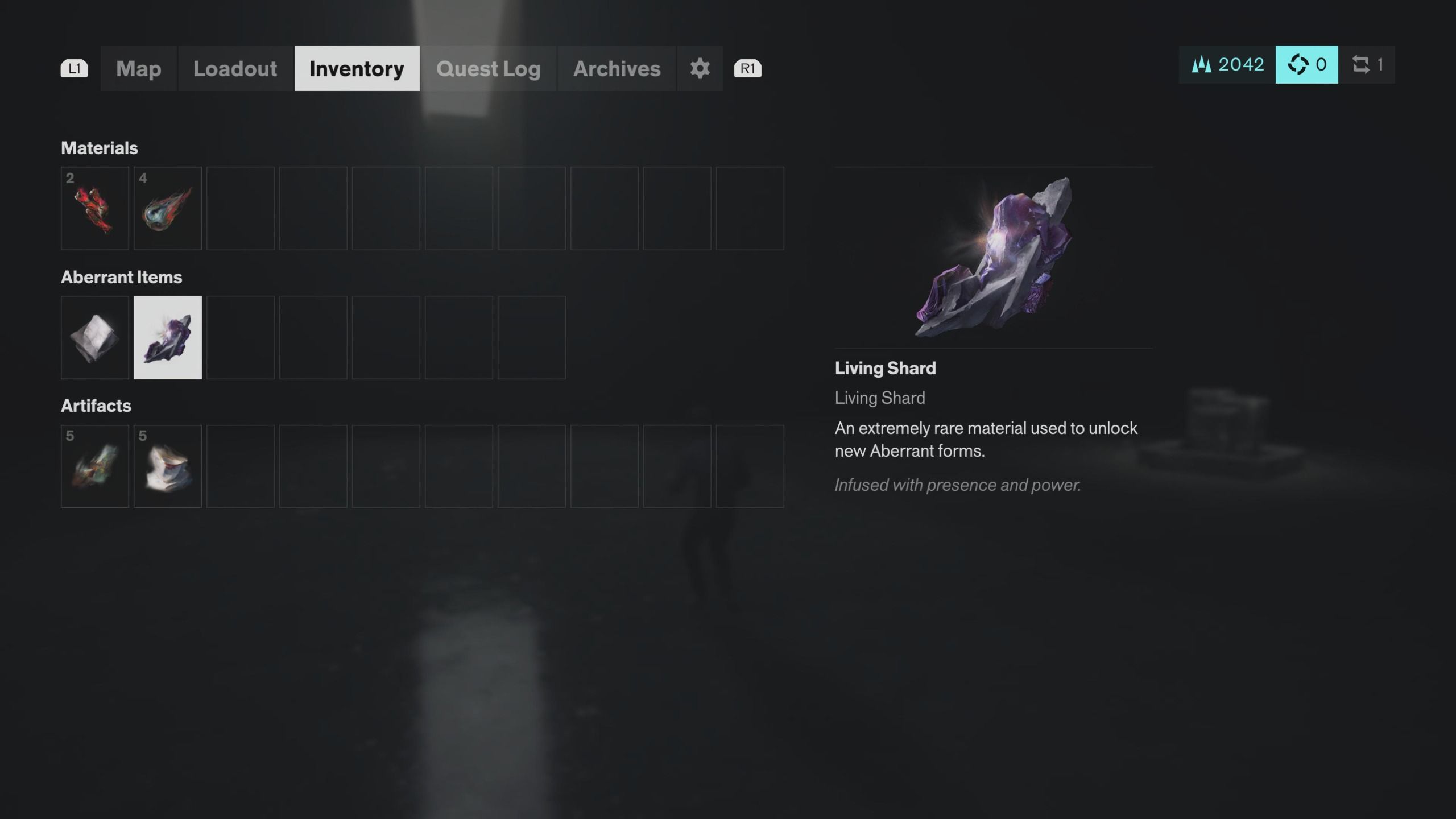 How to get Living Shards in Control Resonant