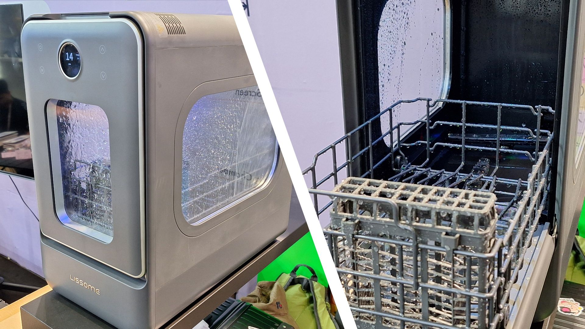 This tiny, TARDIS-like countertop dishwasher is the appliance I’ve been dreaming of for the past decade