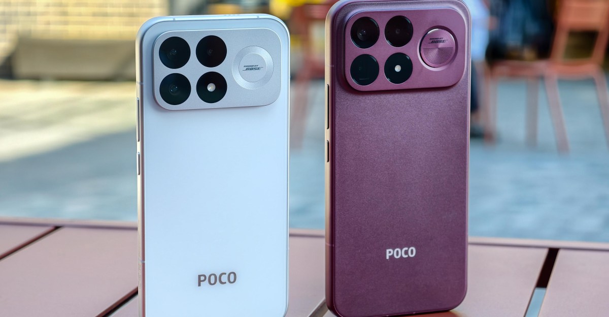 Poco’s F9 Ultra pairs an ultra-bright display with a glowing Bose subwoofer