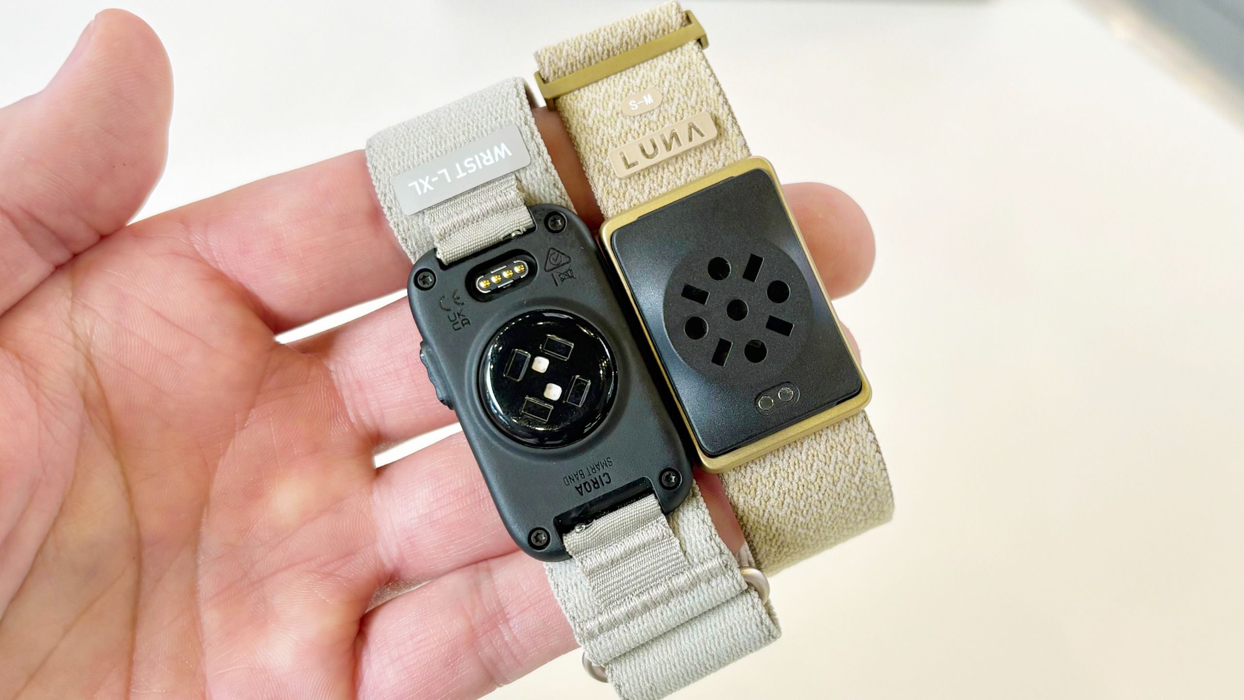 Forget Whoop — 3 major differences between the subscription-free Luna Band and Garmin Cirqa