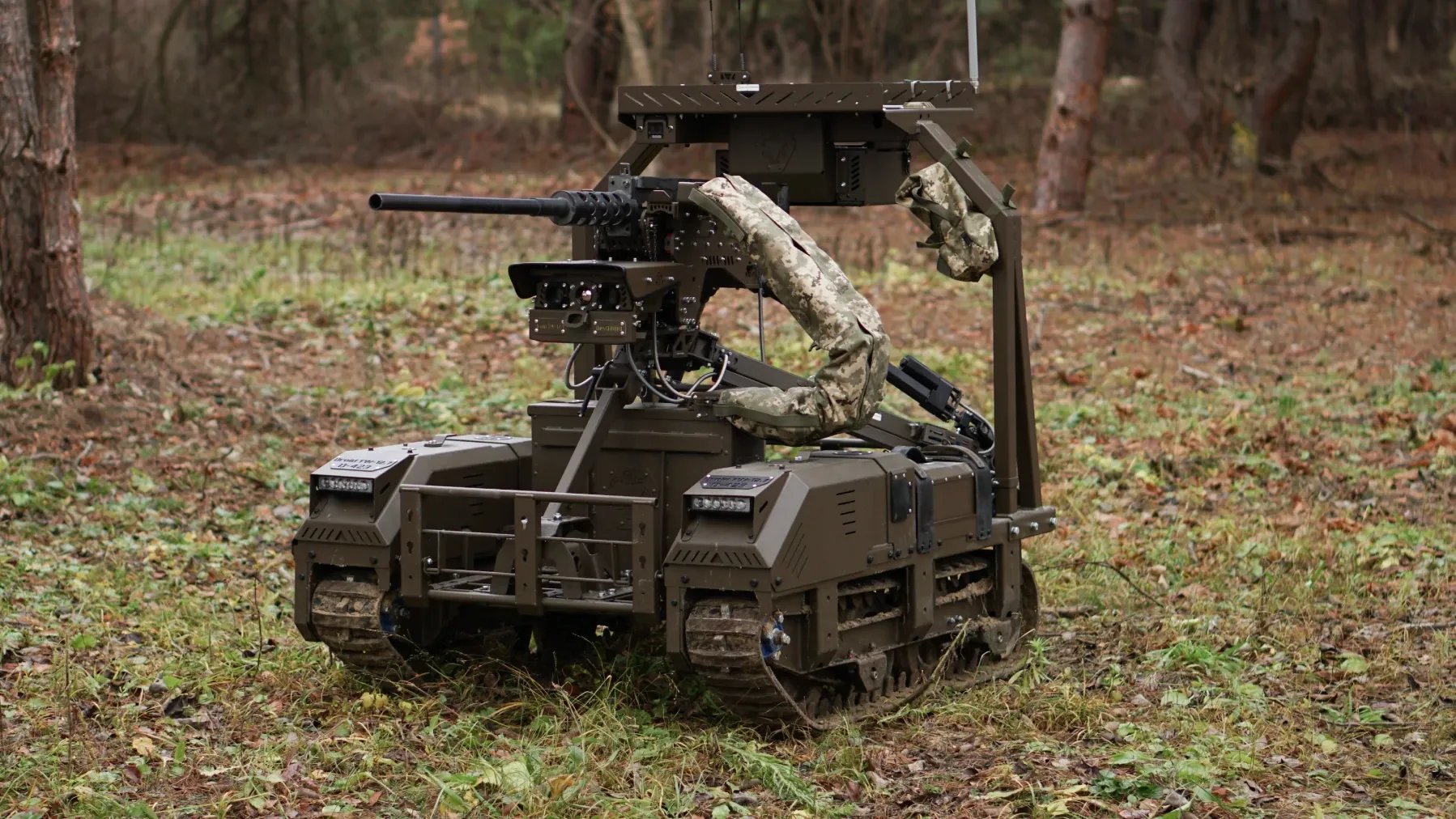 Ukraine just found a new way to put attack robots behind Russian lines