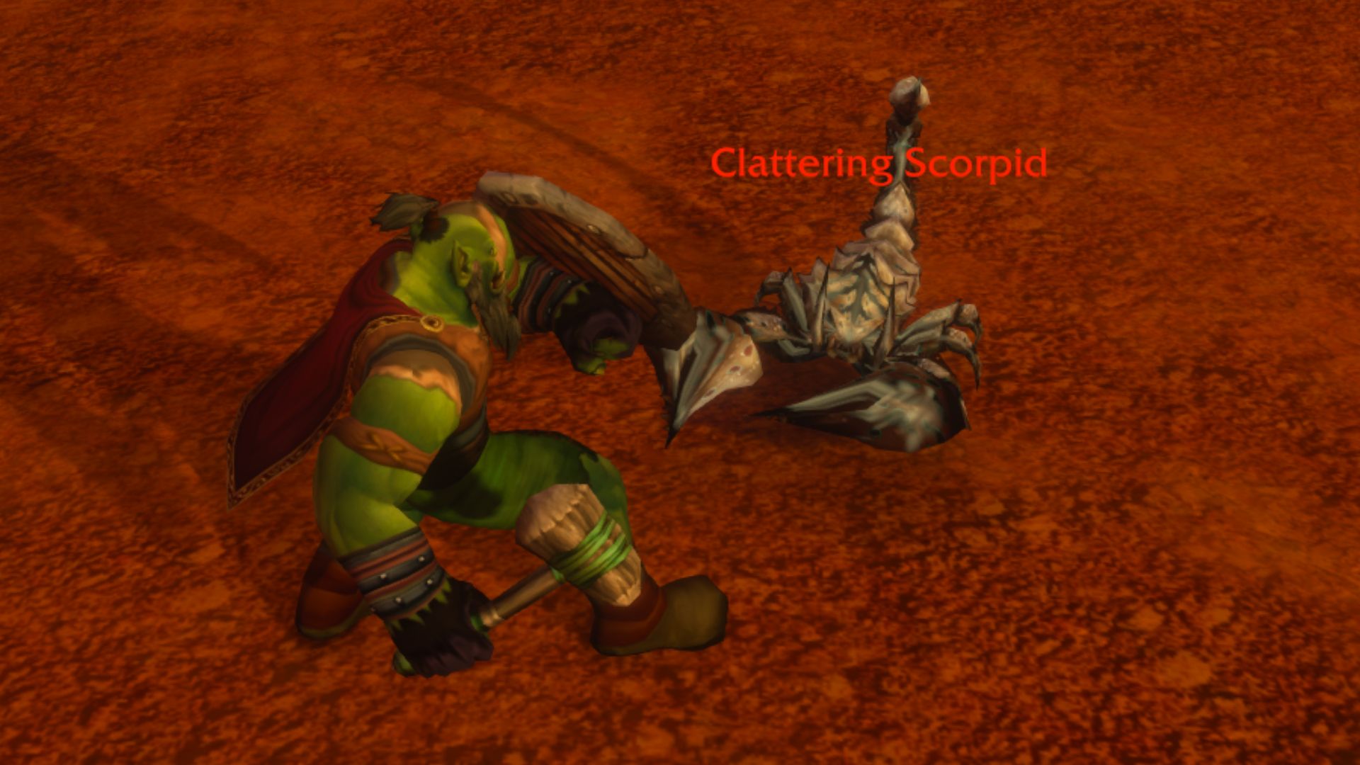 Sometimes it’s fun to hit a scorpion with a club for 38 seconds