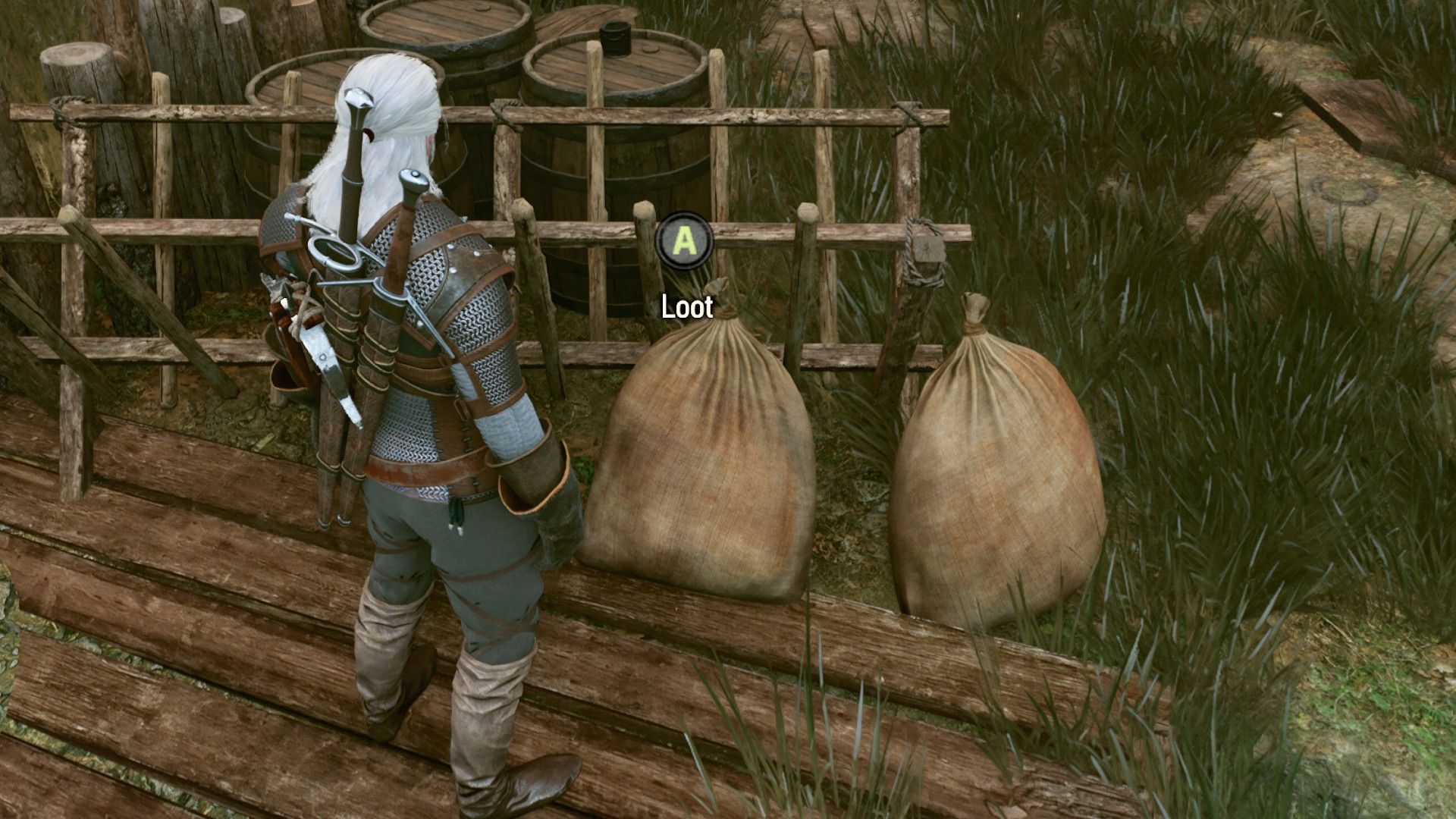 What does The Witcher 3 Remastered Loot Merge do?
