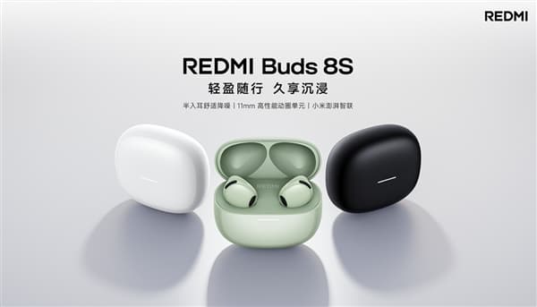 REDMI Buds 8S Launches With 70% Better ANC and 40-Hour Battery